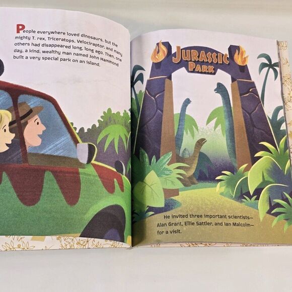 5 Children Books -Jurassic Park/Wind Power /Paw Patrol/ Pout Fish/ I Am Strong - Picture 3 of 11